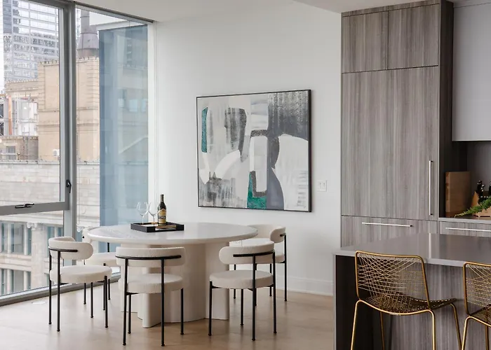 Premier Penthouses And With Captivating Views Of Millennium Park Chicago